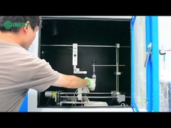 एक सुई लौ परीक्षक इलेक्ट्रिकल घटकों में आग के खतरों का आकलन कैसे करता है?