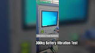 आईईसी 62660 कंपन परीक्षण मशीन - 300 किग्रा साइन फोर्स बैटरी कंपन परीक्षक | 2-2500 हर्ट्ज़