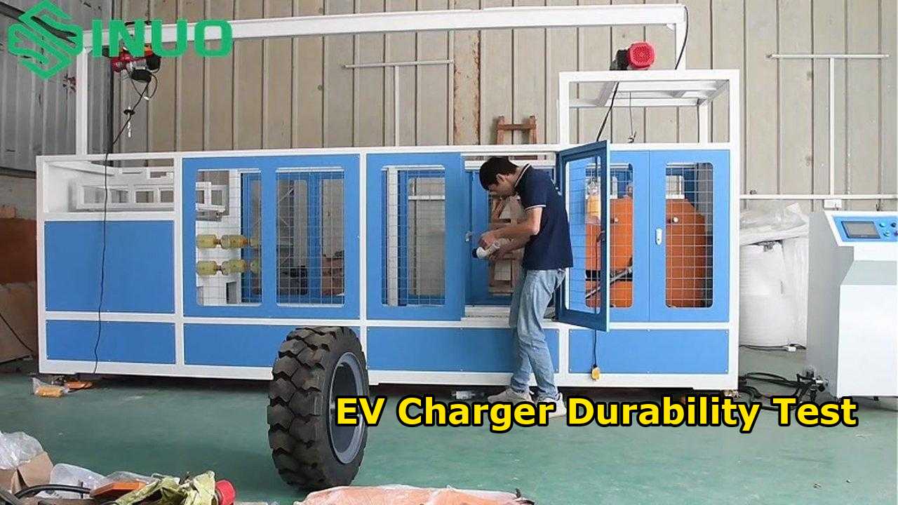 Vehicle Drive Over Testing Apparatus for Vehicle Connector and Plug