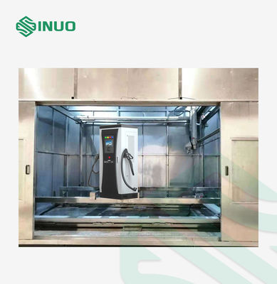 अच्छा मूल्य EVSE IEC 61851 जल स्प्रे परीक्षण कक्ष IPX9 उच्च तापमान परीक्षण कक्ष ऑनलाइन