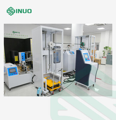 IEC 61851-23 केबल एंकरिंग टेस्ट सिस्टम EVSE केबल पुल और टॉर्क परीक्षण उपकरण