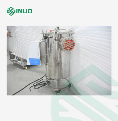 पीएलसी नियंत्रण और 4.0 बार उच्च दबाव जल विसर्जन परीक्षण प्रणाली के साथ IPX8 परीक्षण कक्ष