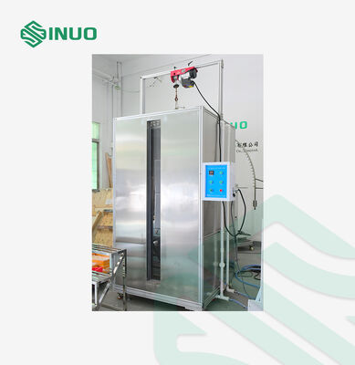 IEC 60529 के अनुरूप 1.8 मीटर अधिकतम परीक्षण जल गहराई और स्टेनलेस स्टील निर्माण के साथ IPX7 परीक्षण कक्ष