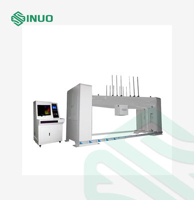 अच्छा मूल्य ईवी सुरक्षा परीक्षण के लिए 360° बहु-अक्षीय घूर्णन, पीएलसी बुद्धिमान नियंत्रण और यांत्रिक क्लैंपिंग के साथ ईवी बैटरी रोटेशन परीक्षण प्रणाली ऑनलाइन