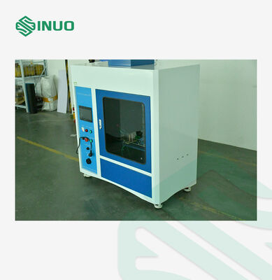 पीएलसी नियंत्रण और 7 इंच की टचस्क्रीन के साथ चमक तार परीक्षक 500°C ≈ 960°C रेंज के साथ ज्वलनशीलता परीक्षण उपकरण IEC 60695 और UL746A के अनुरूप